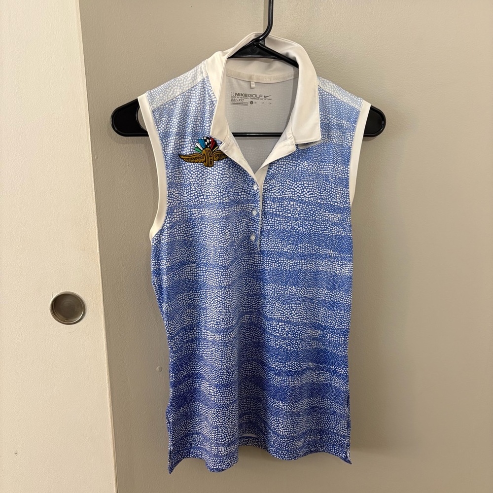 Nike Women's Golf Polo Size Small Indianapolis Motor Speedway